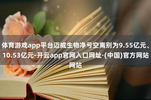 体育游戏app平台迈威生物净亏空离别为9.55亿元、10.53亿元-开云app官网入口网址·(中国)官方网站